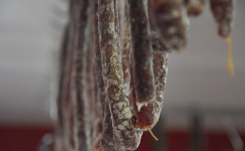 Saucisson sec Boucherie charcuterie traiteur Jeannot Esteve à Argeles sur mer , Argelès-sur-mer